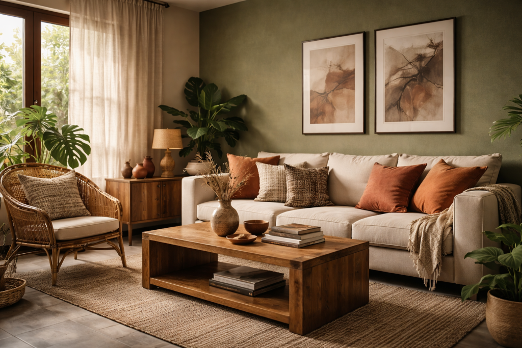 5 Tren Earth Tone Moss Terracotta Interior 2026