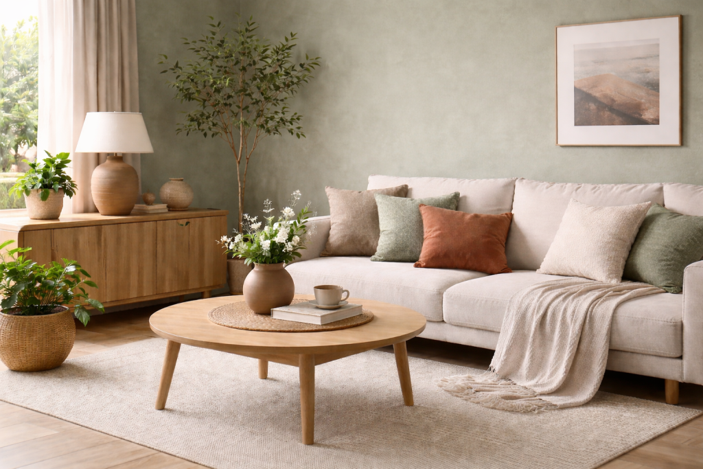 5 Tren Earth Tone Moss Terracotta Interior 2026