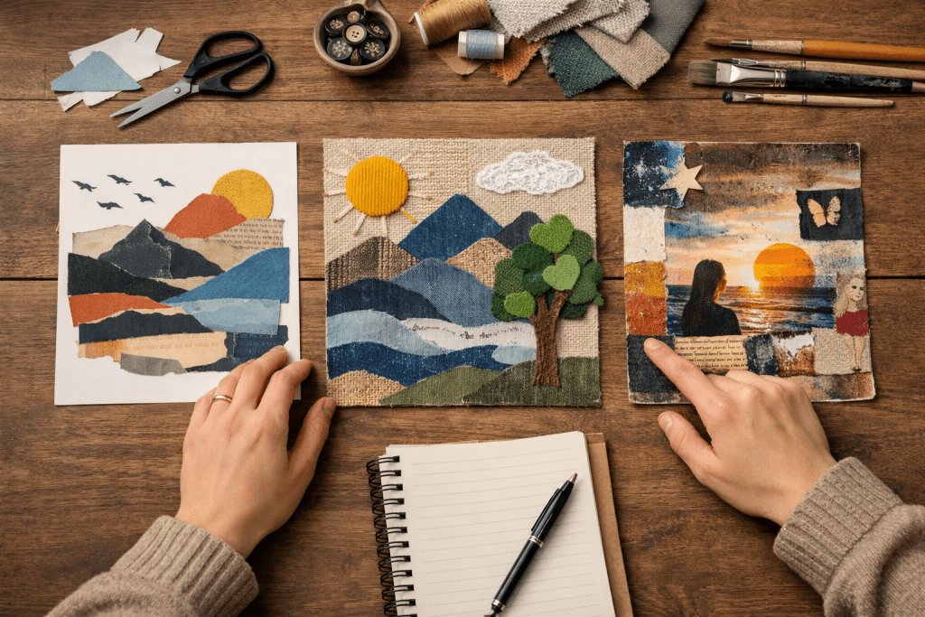 7 Teknik Collage Handcrafted Paling Kreatif untuk Kamu Coba di Rumah