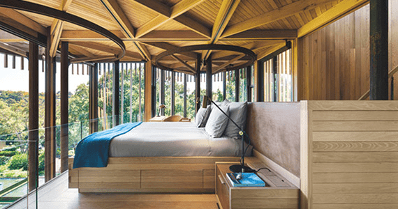 5 Desain Biophilic Kayu Bambu yang Wajib Dicoba di Rumah