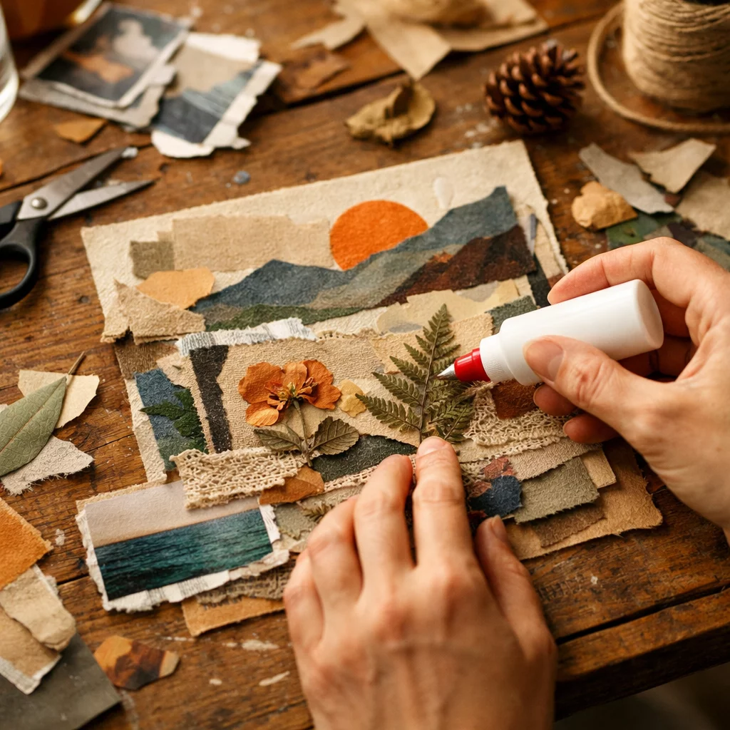 7 Teknik Collage Handcrafted Paling Kreatif untuk Kamu Coba di Rumah