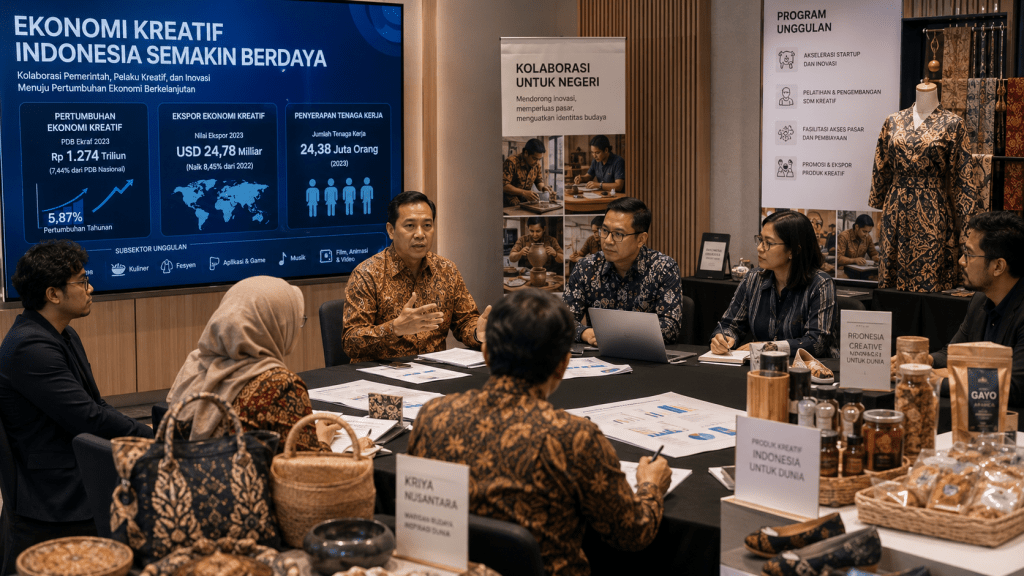 Menekraf Tegaskan Seni Budaya Kini Jadi Penggerak Ekonomi Kreatif Bangsa 2 Menekraf Tegaskan Seni Budaya Kini Jadi Penggerak Ekonomi Kreatif Bangsa
