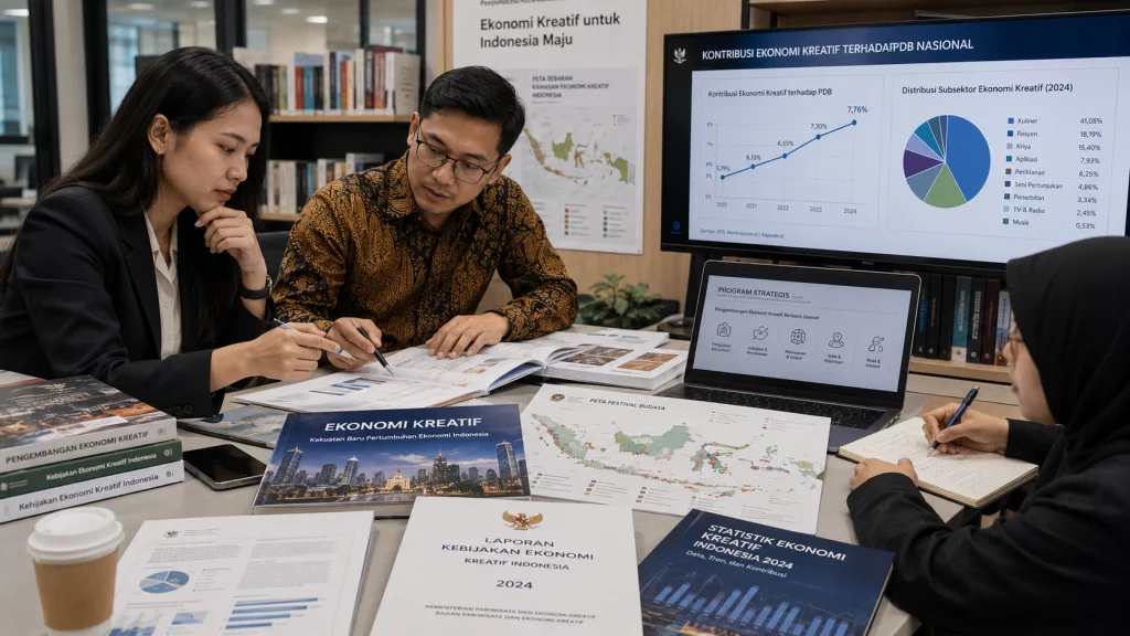 Menekraf Tegaskan Seni Budaya Kini Jadi Penggerak Ekonomi Kreatif Bangsa
