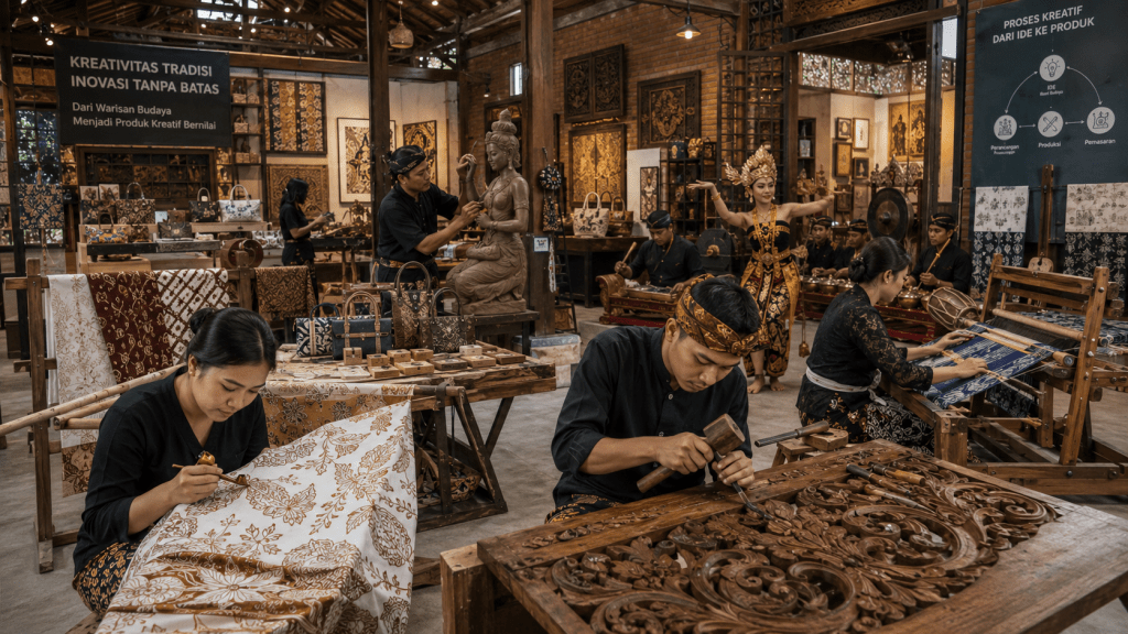 Menekraf Tegaskan Seni Budaya Kini Jadi Penggerak Ekonomi Kreatif Bangsa 1 Menekraf Tegaskan Seni Budaya Kini Jadi Penggerak Ekonomi Kreatif Bangsa