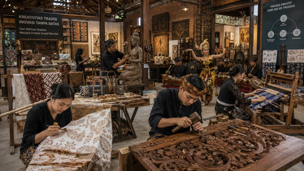 Menekraf Tegaskan Seni Budaya Kini Jadi Penggerak Ekonomi Kreatif Bangsa